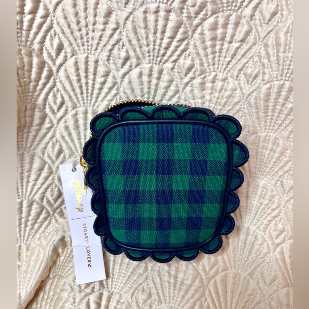 Stoney Clover Lane Disney embroidered Minnie Mouse mini pouch NWT - Picture 3 of 3